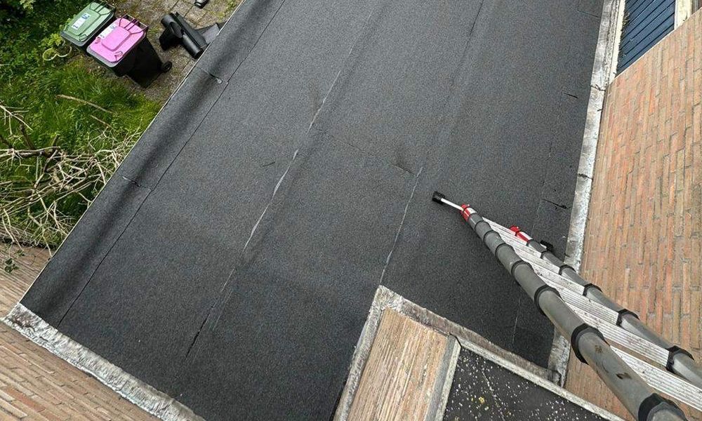 Dakisolatie toegevoegd aan plat dak in Raalte